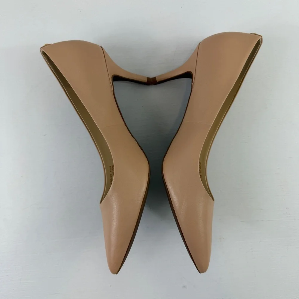 NWT Cole Haan Women’s The Go-to Park‎ Tuscan Sand Leather Pump 2.5” Heel Sz 8.5B